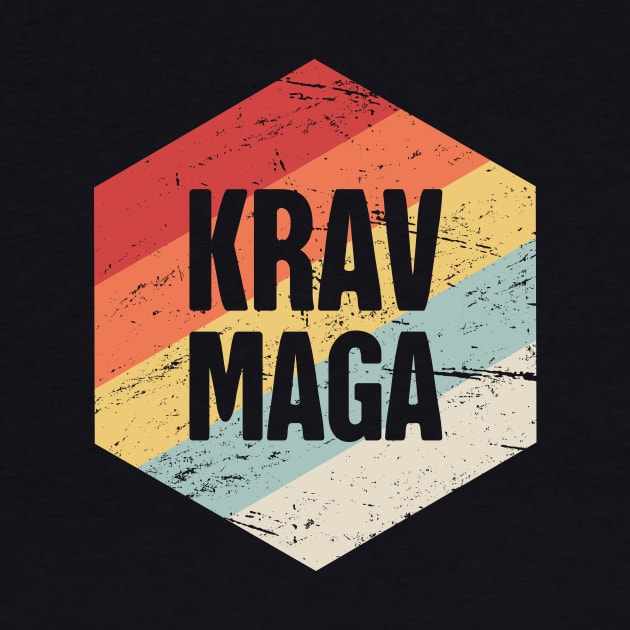 Retro Vintage Krav Maga Martial Arts by MeatMan